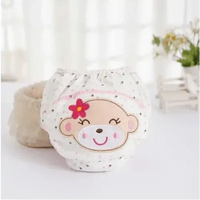 1Pcs Cute Baby Diapers Reusable Nappies Cloth Diaper Washable Cotton Training Pants Panties - BIG FRENCHIES