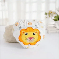 1Pcs Cute Baby Diapers Reusable Nappies Cloth Diaper Washable Cotton Training Pants Panties - BIG FRENCHIES