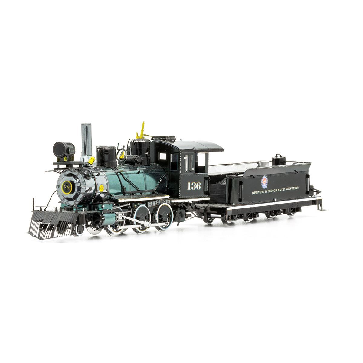 2-6-0 Locomotive Train Wild West 3D Steel Model Kit Metal Earth