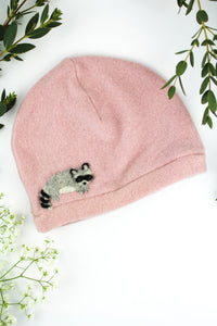 Raccoon Cashmere Hat - Baby - BIG FRENCHIES