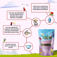 Halcyon Parrot Tea