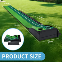 Golf Putting Mat Portable (8FT/10FT) - BIG FRENCHIES