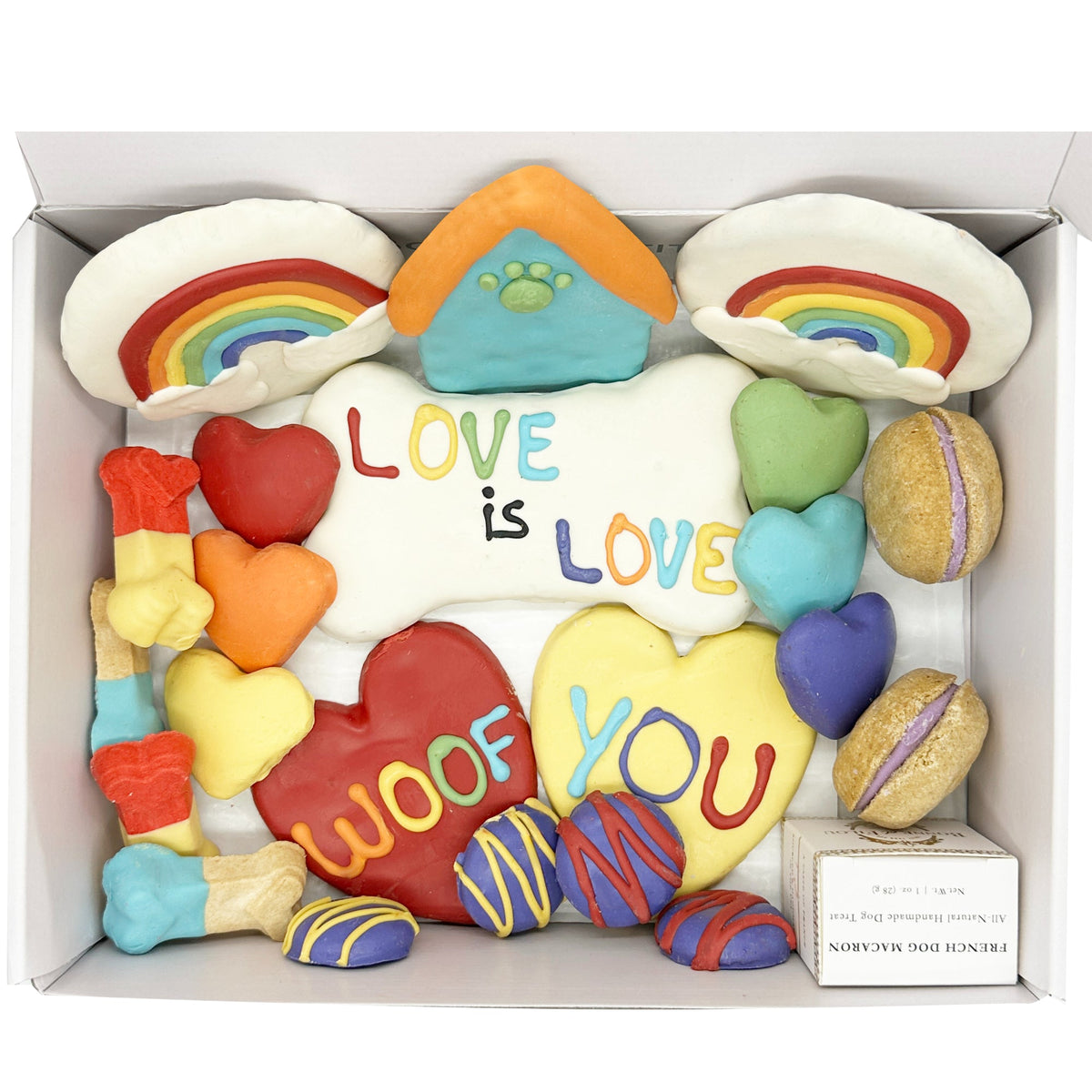 Pride Themed Dog Treats Gift Box - BIG FRENCHIES