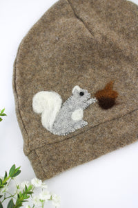 Squirrel Cashmere Hat - Baby - BIG FRENCHIES