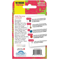 2000s A Decade of Trivia Card Game Outset