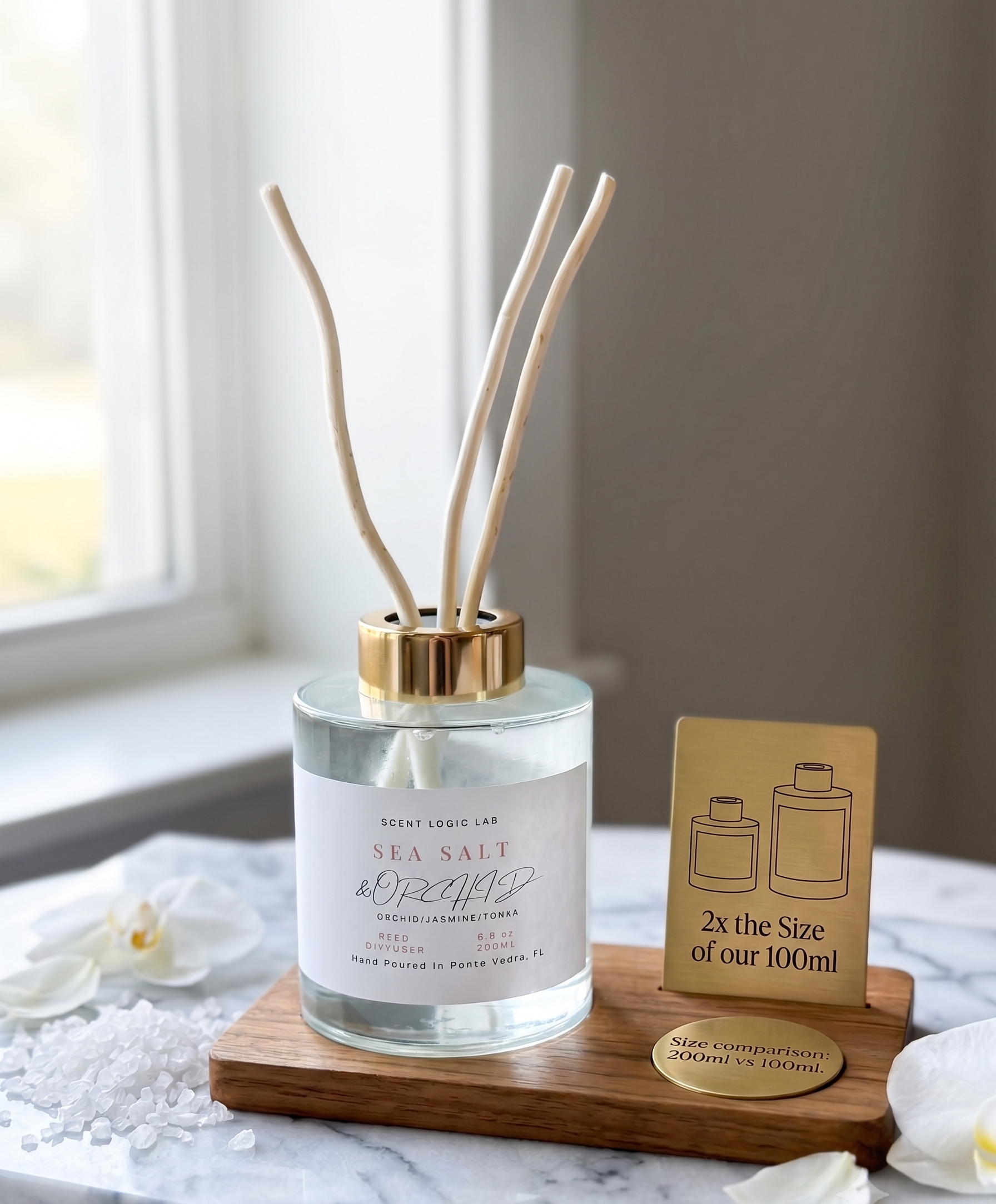 Sea Salt and Orchid Reed Diffuser