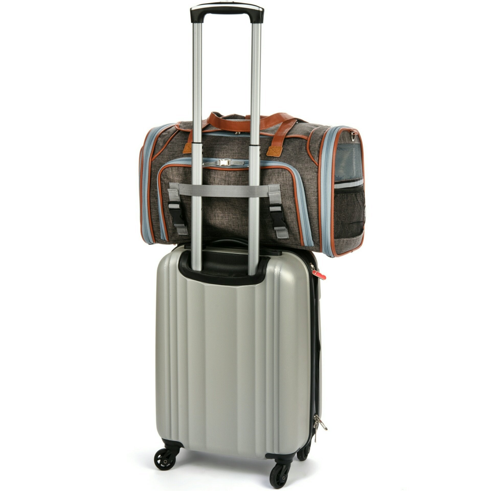 Mr. Peanut's Gold Series Big Apple XL Expandable Pet Carrier V3.0 - BIG FRENCHIES