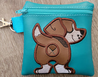 Beagle Poop Bag Pouch - gift for dog lover - Gift for Dog Walker - veterinarian - dog breed - dog groomer - Beagle Butt - BIG FRENCHIES