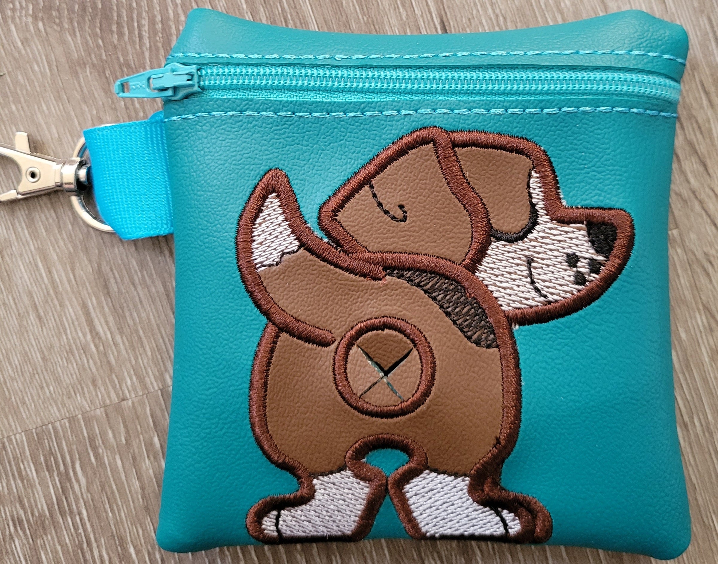 Beagle Poop Bag Pouch - gift for dog lover - Gift for Dog Walker - veterinarian - dog breed - dog groomer - Beagle Butt - BIG FRENCHIES