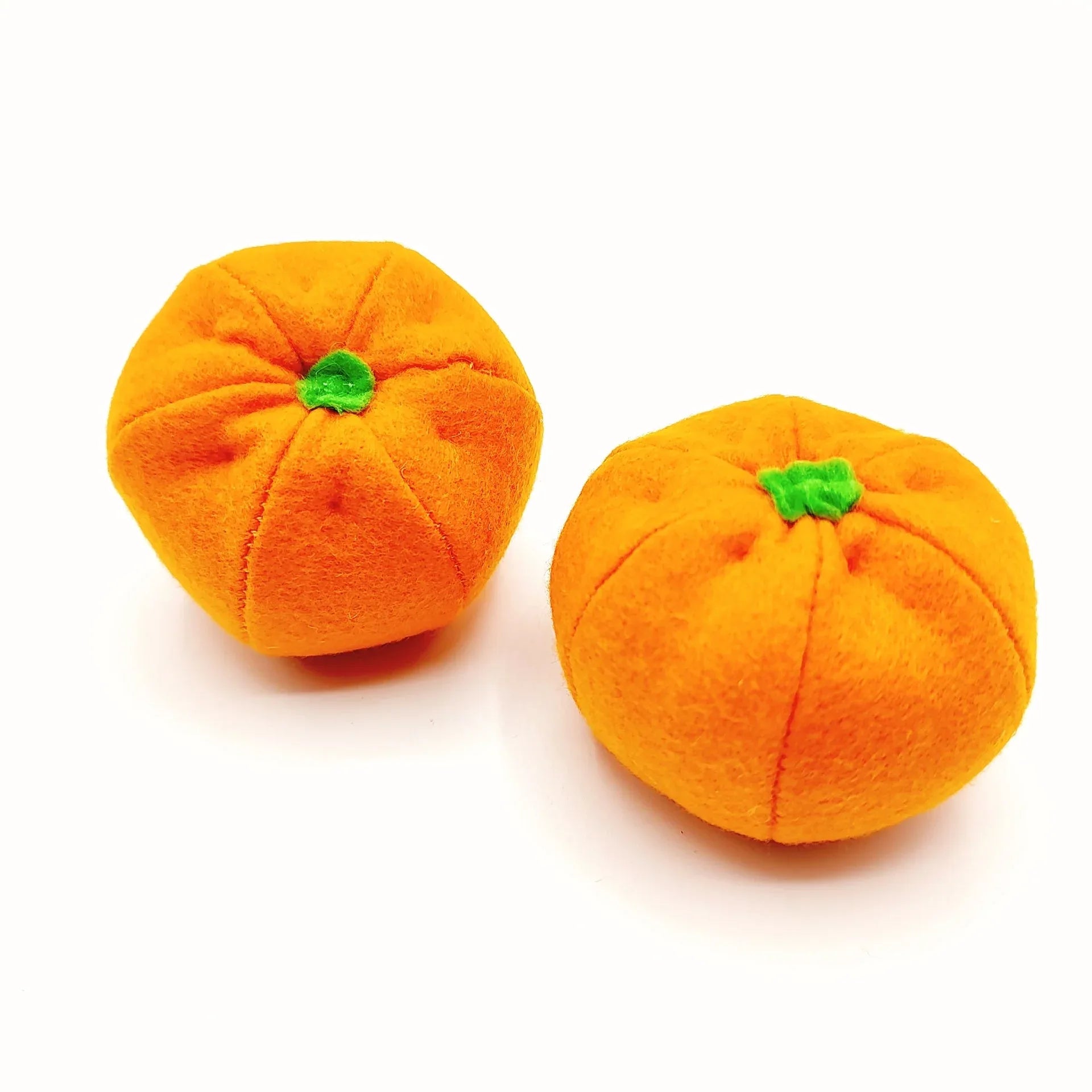 Mandarin / Tangerine orange citrus felt fruit - BIG FRENCHIES