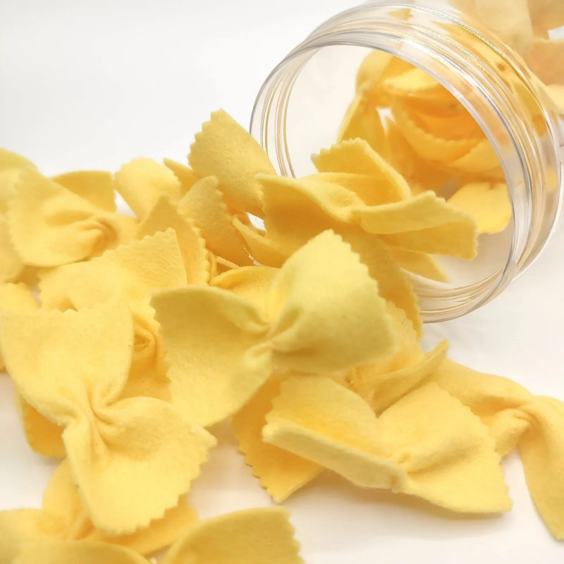 Pasta beige farfalle, bow tie play food - BIG FRENCHIES