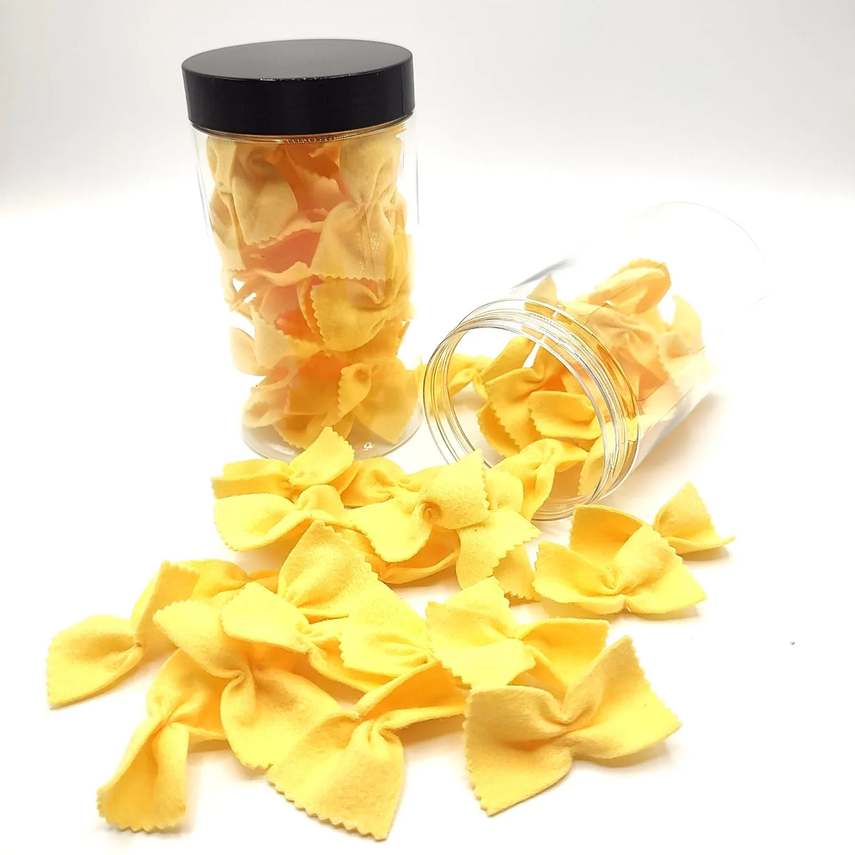 Pasta beige farfalle, bow tie play food - BIG FRENCHIES