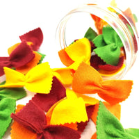 Pasta multi colored farfalle, bow tie play food - BIG FRENCHIES