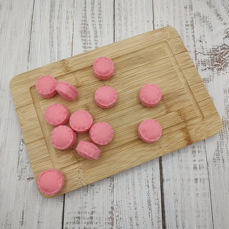 Felt pieces of sausage, play food - BIG FRENCHIES
