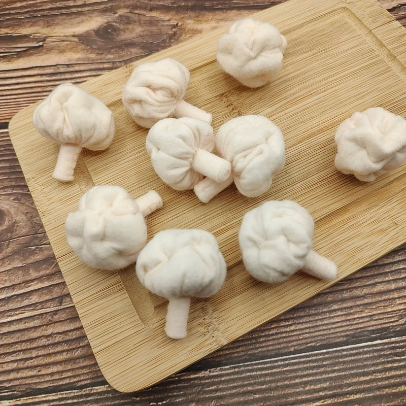 Cauliflower, pieces of cauliflower felt play food vegetable - BIG FRENCHIES