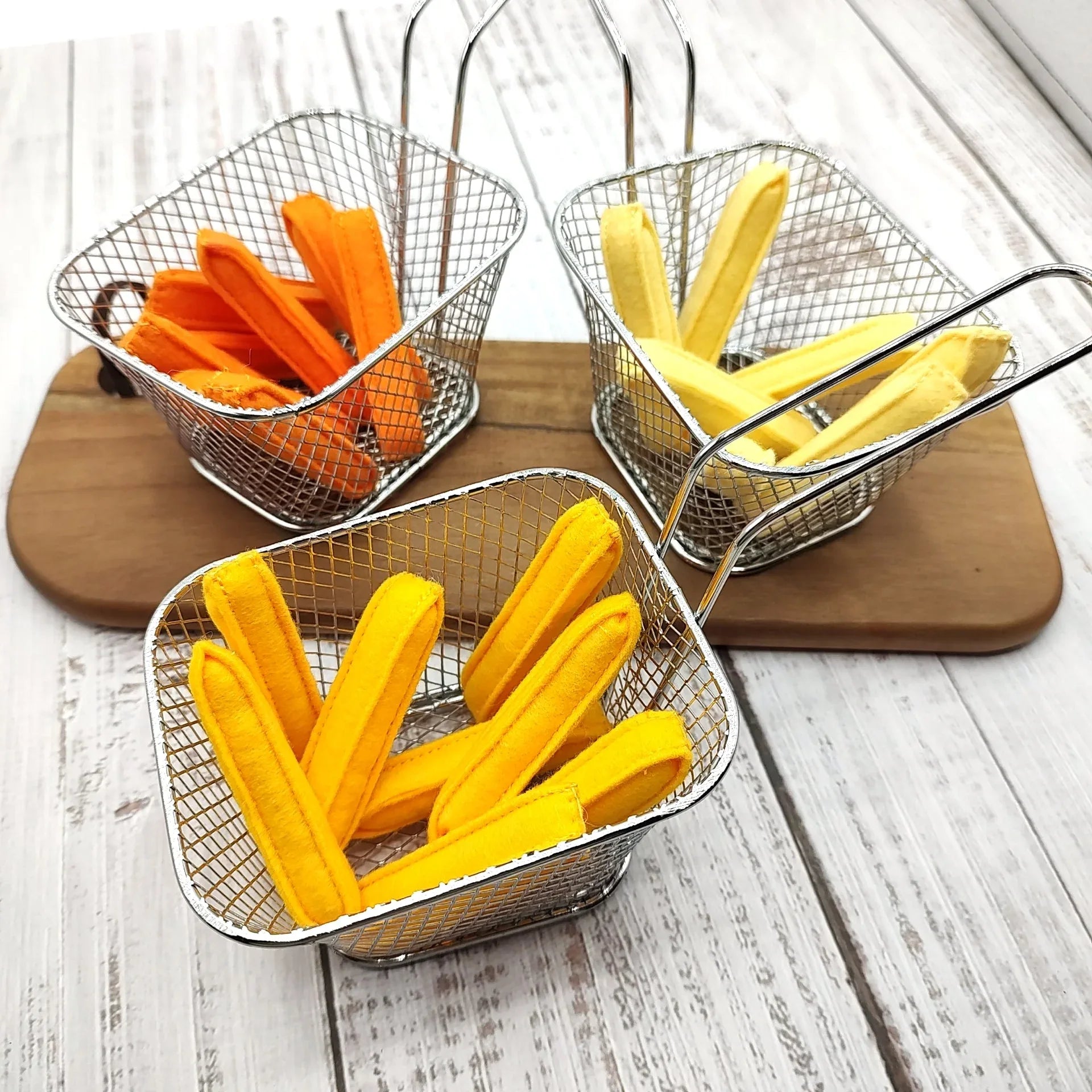 French fries, roasted sweet potato play food - BIG FRENCHIES