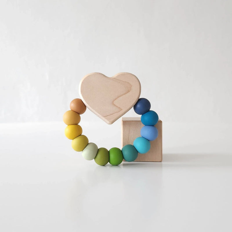 Heart Charm Teether - BIG FRENCHIES