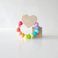 Heart Charm Teether - BIG FRENCHIES