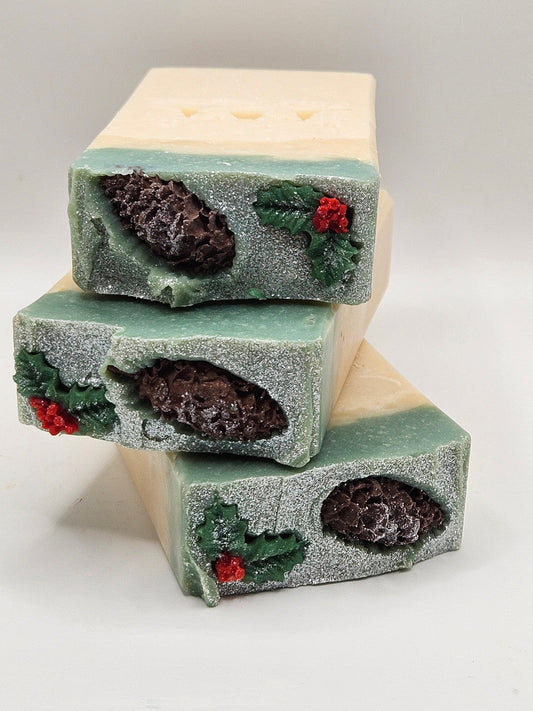 Frosted Pinecones Artisan Soap - BIG FRENCHIES