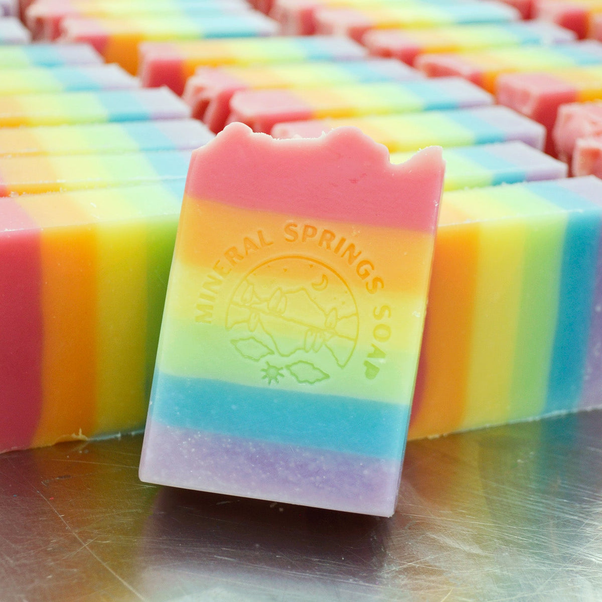 LGBT+ Pride Sparkling Citrus Handcrafted Soap - BIG FRENCHIES