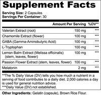 Slumbra Sleep Formula |Dietary Supplement to Support Restful Sleep | 60 Count