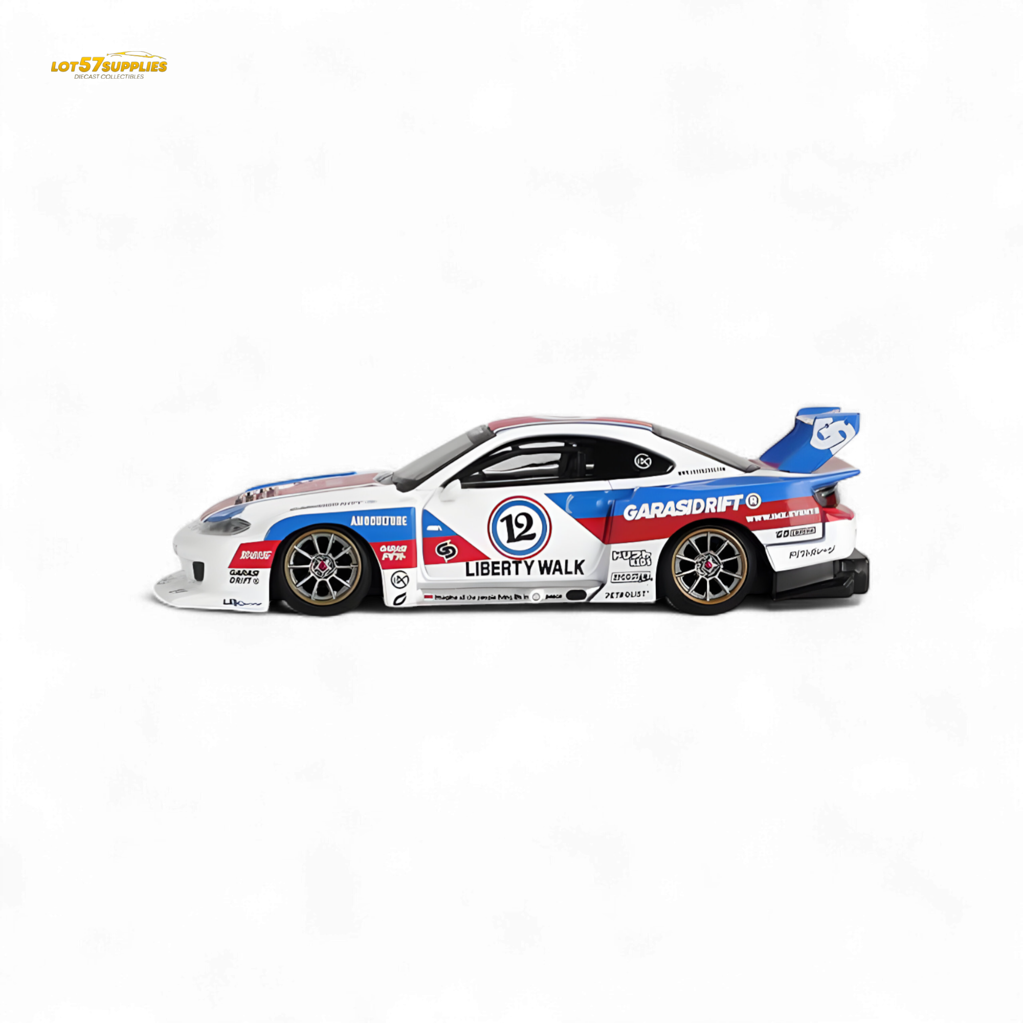 (Pre-Order) Mini-GT Nissan S15 Silvia LBWK 1:64
