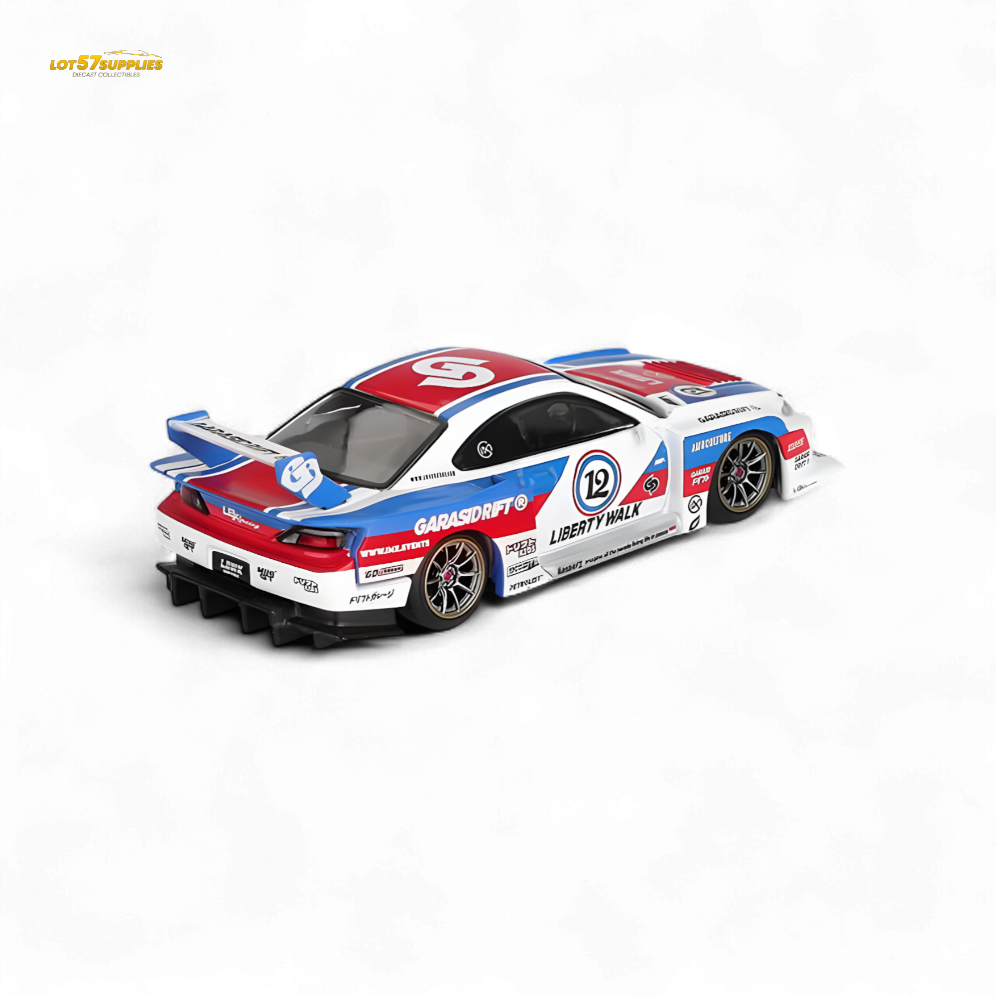 (Pre-Order) Mini-GT Nissan S15 Silvia LBWK 1:64