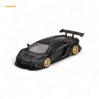 (Pre-Order) Mini-GT LB★WORKS Lamborghini Aventador Matte Black 1:64