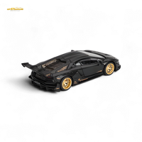 (Pre-Order) Mini-GT LB★WORKS Lamborghini Aventador Matte Black 1:64