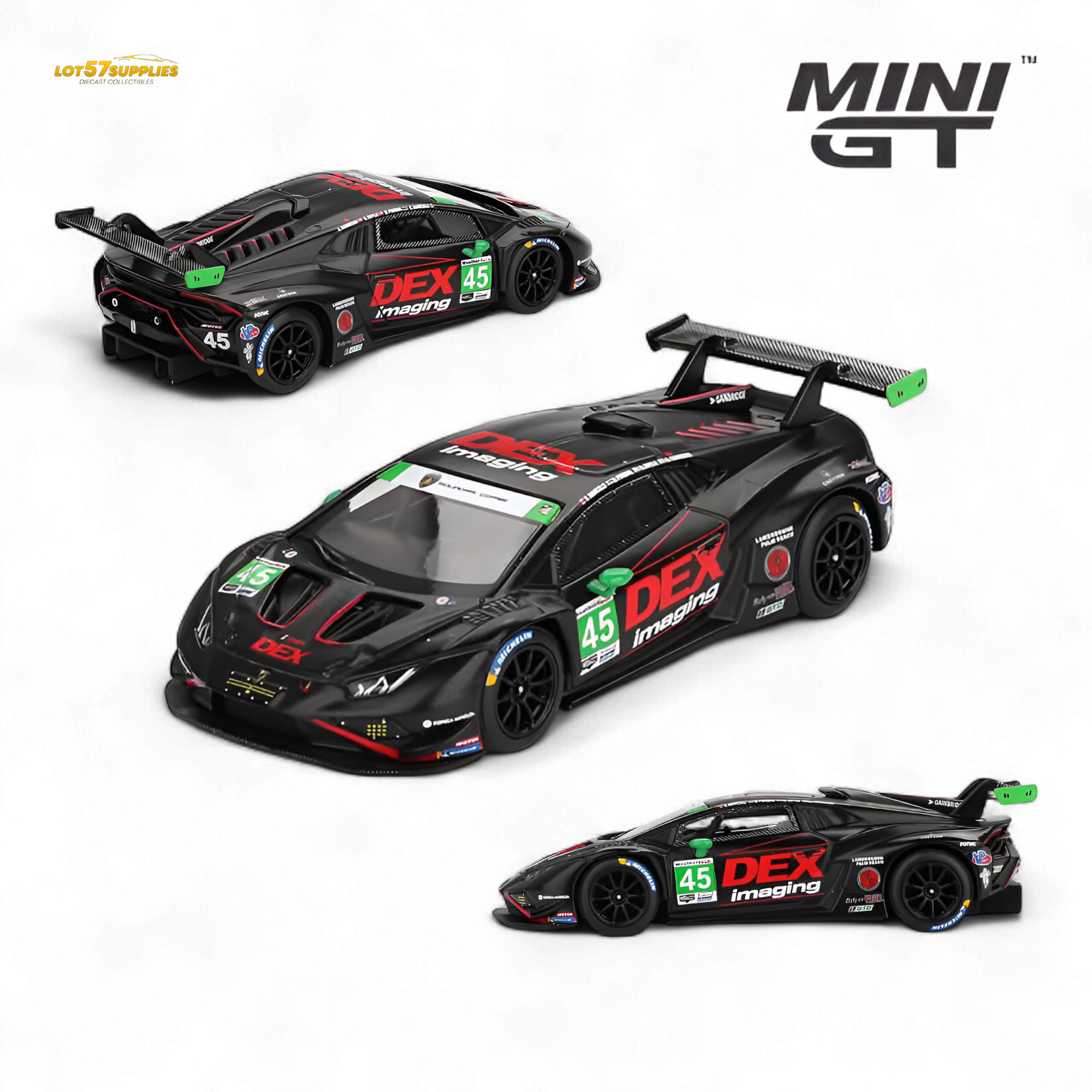 (Pre-Order) MiniGT Lamborghini Huracan STO2 LB 645 DEX Imaging 1:64