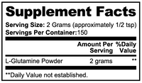 Muscora L-Glutamine Powder | Muscle Recovery & Immune Support | 300g