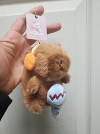 Capybara Stuffed Animals w/keychain