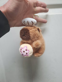 Capybara Stuffed Animals w/keychain