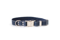 Quick-Release Style Leather Collar and Leash Set - BIG FRENCHIES