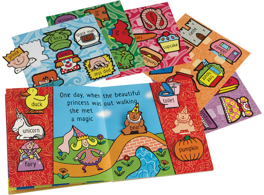 ONCE UPON A TIME Change-a-Story Book