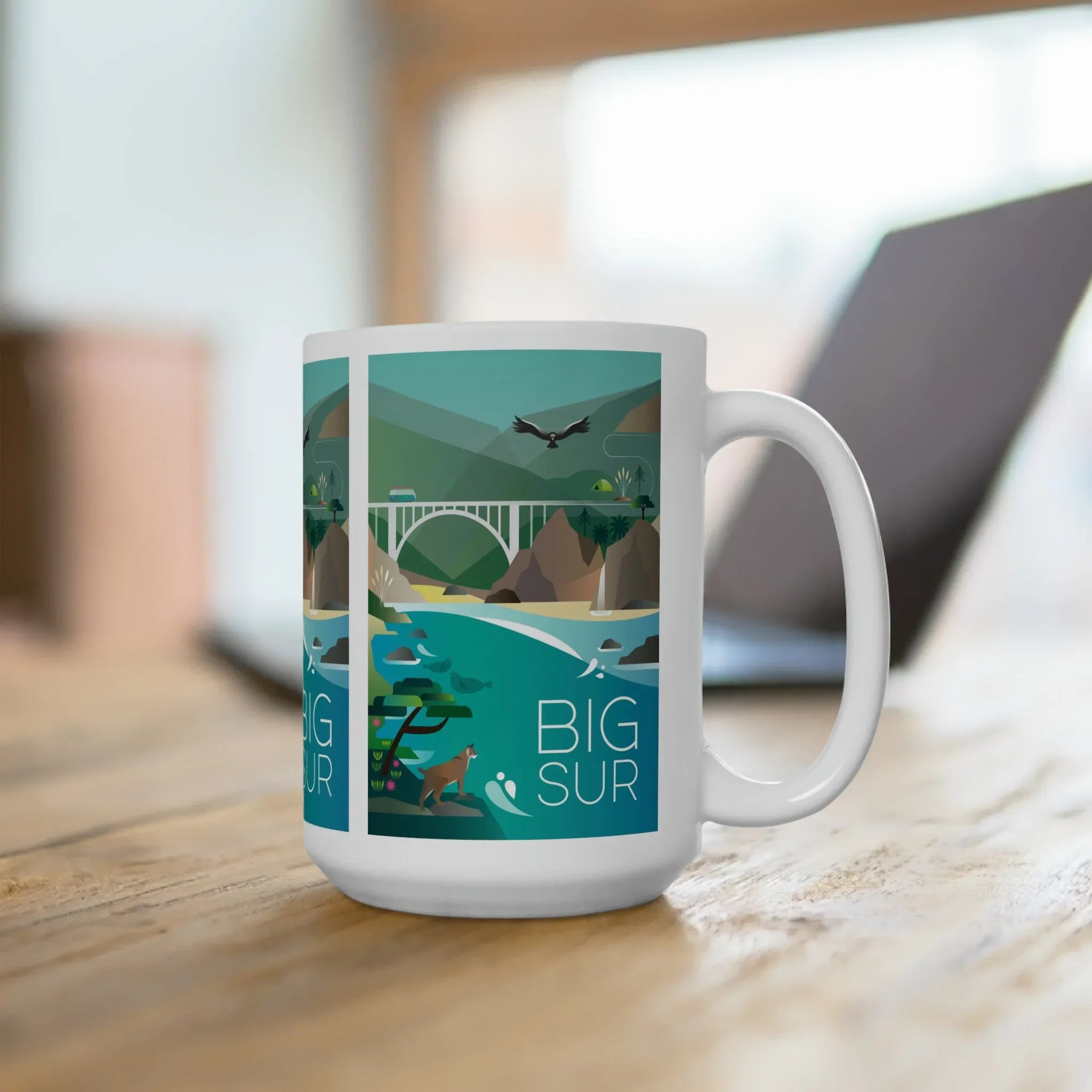 Big Sur Ceramic Mug 11oz or 15oz - BIG FRENCHIES