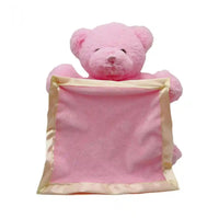 MEACAOFG Peekaboo Baby Bear Toy - Interactive Hide & Seek Plush Toy for Infants