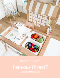 Farmer's Market Printable Dramatic Play