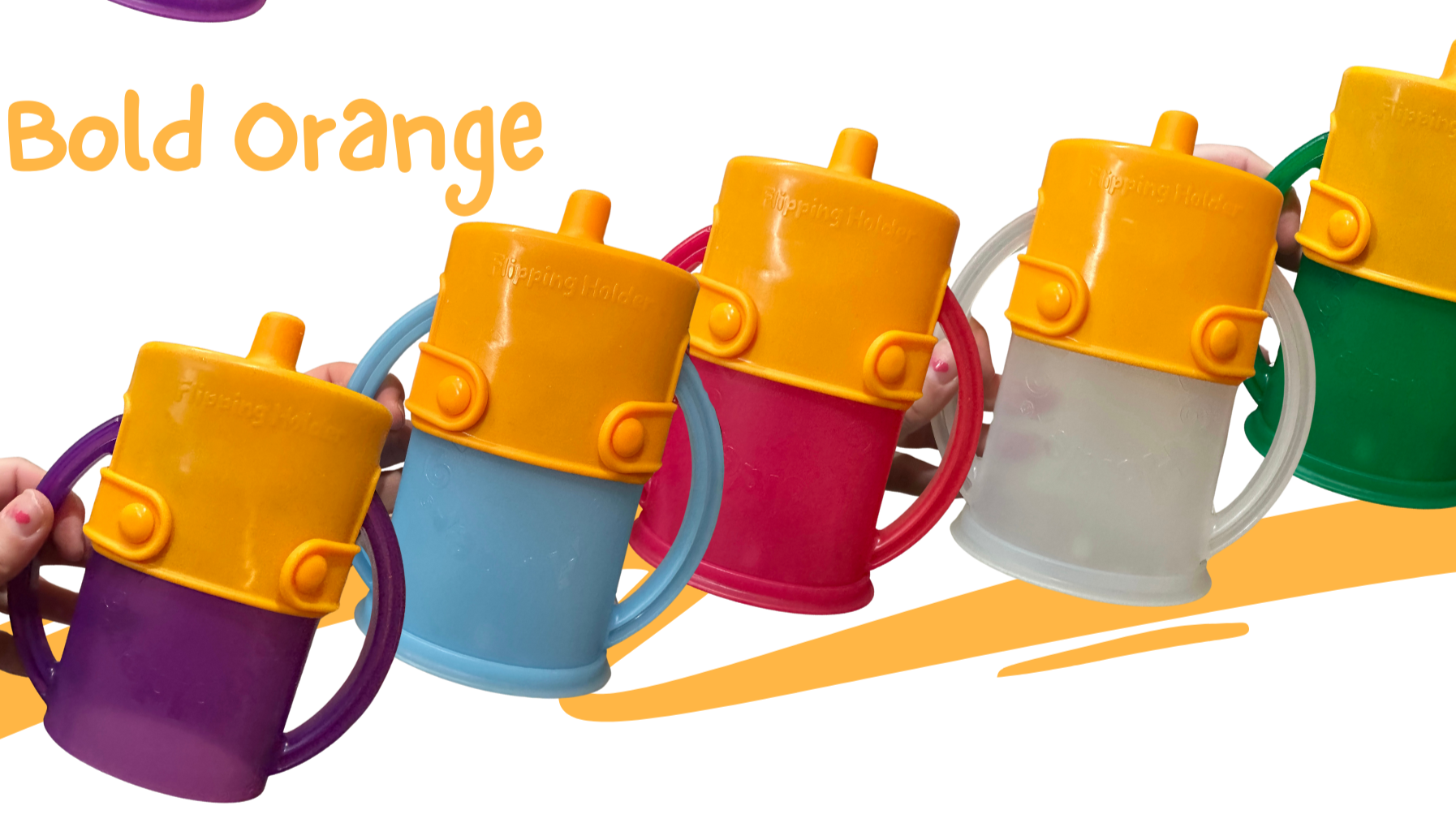 Spill-Proof Sip Top for Classic Flipping Holder