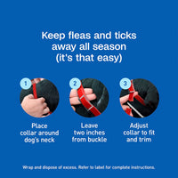 Adams Plus Flea & Tick Collar for Small Dogs & Puppies 7 Month Protection 3PK