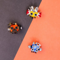 Handcrafted Wooden Bot Necklace, Keychain, or Mini Decor - BIG FRENCHIES