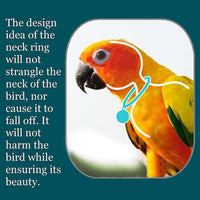 Parrot Bells Parrot Collar Necklace Parrot Decoration Parrot Scarf Clothes Budgerigar Peony Parrot Cockatiel Golden Sun Parrot - BIG FRENCHIES