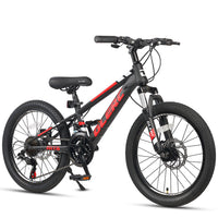 Glerc 20" Kids 21-Speed MTB with Disc Brakes - Skyline