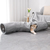 Cat Tunnel Toy for Cats & Small Pets Collapsible Interactive Play Tube