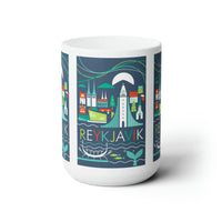 Reykjavik Ceramic Mug 11oz or 15oz - BIG FRENCHIES