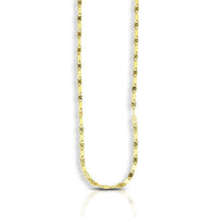 14k Yellow Gold Sparkle Valentino Chain (1.70 mm)