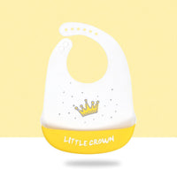 Baby Cartoon Silicone Bib Waterproof And Dirt-proof Super Soft