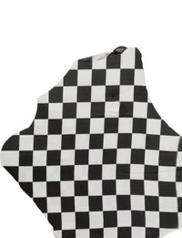 Race Black & White Checkered Carseat Cover - BIG FRENCHIES