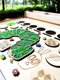 **Pre-order (Ships in 3-4 Weeks)**FLISAT Sensory Bin Insert Activity Board - BIG FRENCHIES
