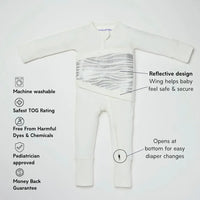 Breathing Reassurance Convertible Baby PJ's - BIG FRENCHIES